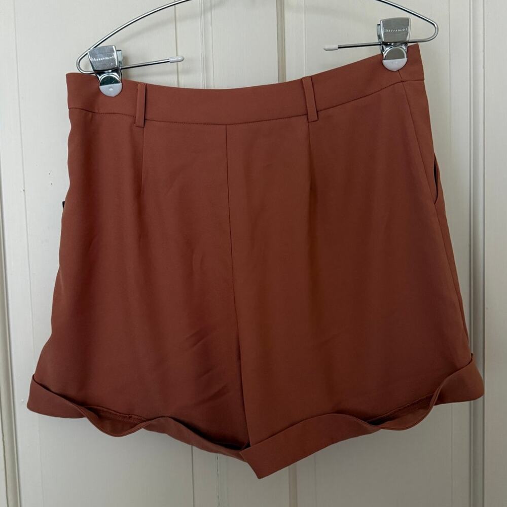 Lulus Professional Babe Tan Blazer and Shorts Set - Large - Picture 7 of 8